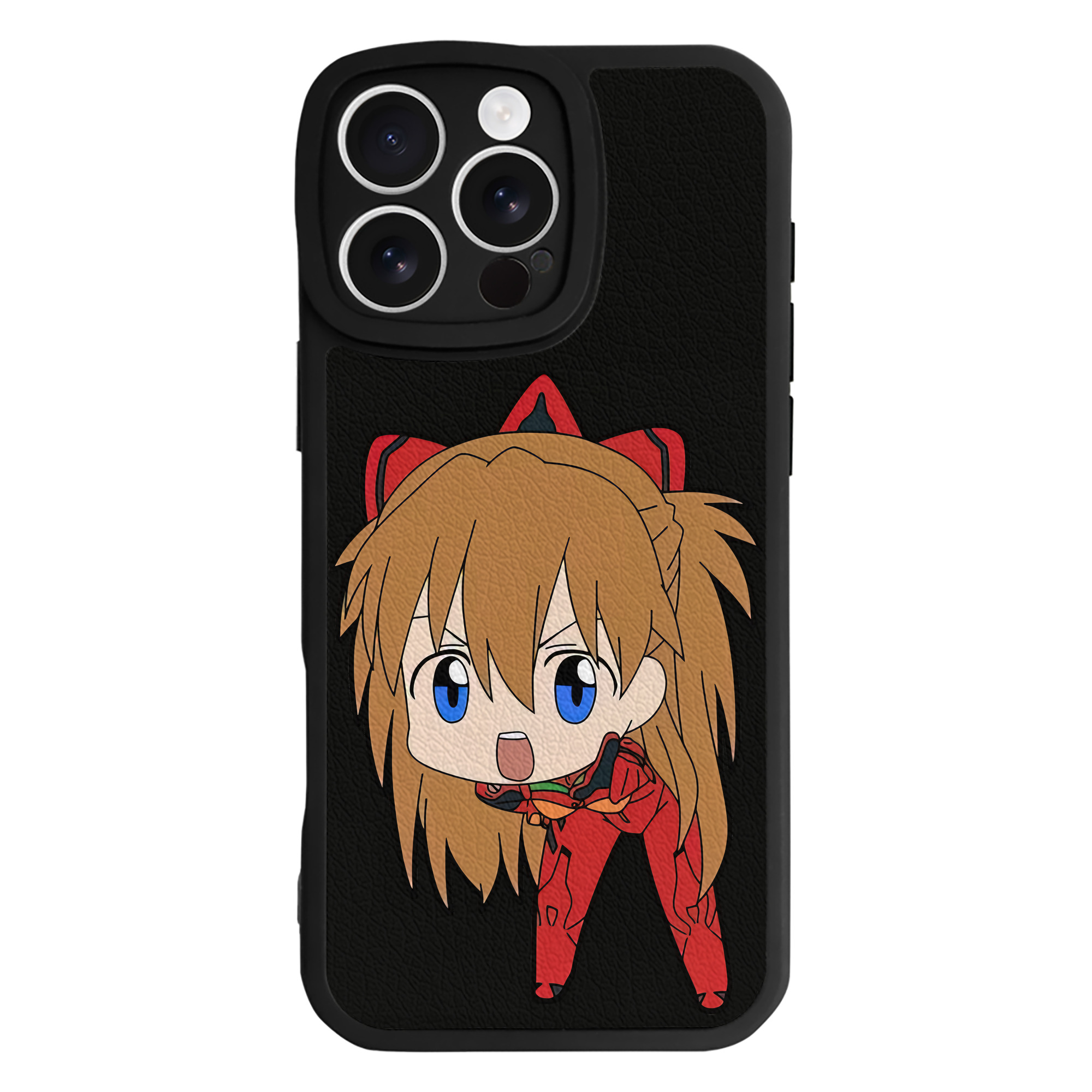（画像用） EVA 新世紀エヴァンゲリオン 【iPhone 16シリーズ対応】シリコンスマホケース（レザー調） 材質：シリコン